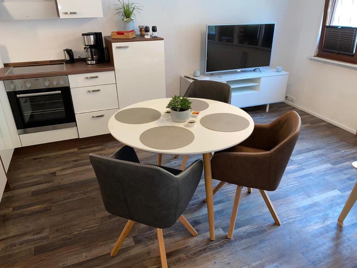 Schoene Ferienwohnung Burgruine Fachwerkhaus バッハラッハ エクステリア 写真